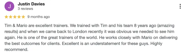 Evolve Fitness member review 14